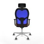 Office Chair with Headrest Piqueras y Crespo 1D086G2 Orange