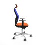 Office Chair with Headrest Piqueras y Crespo 1D086G2 Orange