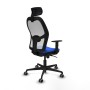 Chaise de Bureau avec Appui-tête Piqueras y Crespo 1D036G2 Bleu