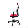Chaise de Bureau avec Appui-tête Piqueras y Crespo 1D036N2 Rouge