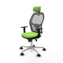 Office Chair with Headrest Piqueras y Crespo 1D086N2 Pistachio