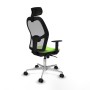 Chaise de Bureau avec Appui-tête Piqueras y Crespo 1D086N2 Pistache