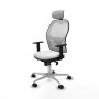 Office Chair with Headrest Piqueras y Crespo 1D086N2 White