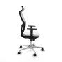 Office Chair with Headrest Piqueras y Crespo 1D086N2 White
