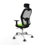 Office Chair with Headrest Piqueras y Crespo 1D086G2 Pistachio