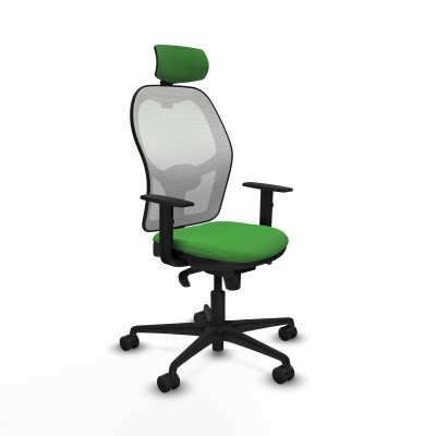 Office Chair with Headrest Piqueras y Crespo 1D036N2 Green