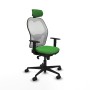 Office Chair with Headrest Piqueras y Crespo 1D036N2 Green
