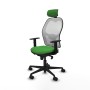 Office Chair with Headrest Piqueras y Crespo 1D036N2 Green