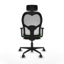 Office Chair with Headrest Piqueras y Crespo 1D036N2 Green