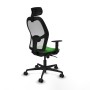 Office Chair with Headrest Piqueras y Crespo 1D036N2 Green