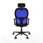 Office Chair with Headrest Piqueras y Crespo 1D036N2 Black