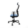 Office Chair with Headrest Piqueras y Crespo 1D036G2 Sky blue