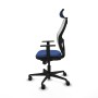 Chaise de Bureau avec Appui-tête Piqueras y Crespo 1D036N2 Blue marine