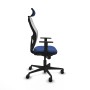 Office Chair with Headrest Piqueras y Crespo 1D036N2 Navy Blue