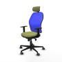 Office Chair with Headrest Piqueras y Crespo 1D036G2 Green