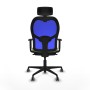 Office Chair with Headrest Piqueras y Crespo 1D036G2 Green