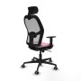 Office Chair with Headrest Piqueras y Crespo 1D036G2 Pink