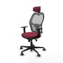 Office Chair with Headrest Piqueras y Crespo 1D036G2 Maroon