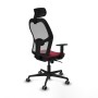 Office Chair with Headrest Piqueras y Crespo 1D036G2 Maroon