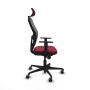 Office Chair with Headrest Piqueras y Crespo 1D036G2 Maroon