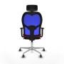 Office Chair with Headrest Piqueras y Crespo 1D086G2 Red