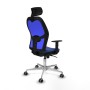 Office Chair with Headrest Piqueras y Crespo 1D086G2 Navy Blue