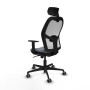 Office Chair with Headrest Piqueras y Crespo 1D036G2 Grey