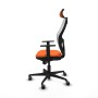 Office Chair with Headrest Piqueras y Crespo 1D036G2 Orange