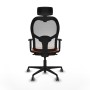 Chaise de Bureau avec Appui-tête Piqueras y Crespo 1D036G2 Orange