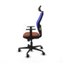 Chaise de Bureau avec Appui-tête Piqueras y Crespo 1D036N2 Bleu Marron