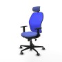 Office Chair with Headrest Piqueras y Crespo 1D036G2 Light Blue