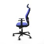 Chaise de Bureau avec Appui-tête Piqueras y Crespo 1D036G2 Bleu clair