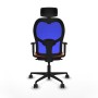 Office Chair with Headrest Piqueras y Crespo 1D036N2 Orange