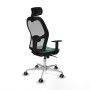 Chaise de Bureau avec Appui-tête Piqueras y Crespo 1D086G2 Vert émeraude