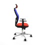 Office Chair with Headrest Piqueras y Crespo 1D086N2 Dark Orange