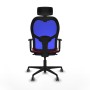 Office Chair with Headrest Piqueras y Crespo 1D036G2 Red