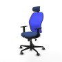 Office Chair with Headrest Piqueras y Crespo 1D036G2 Navy Blue