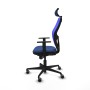 Office Chair with Headrest Piqueras y Crespo 1D036G2 Navy Blue