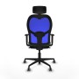 Office Chair with Headrest Piqueras y Crespo 1D036G2 Emerald Green
