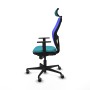Office Chair with Headrest Piqueras y Crespo 1D036G2 Turquoise