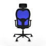 Office Chair with Headrest Piqueras y Crespo 1D036N2 Emerald Green