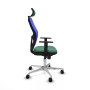 Office Chair with Headrest Piqueras y Crespo 1D086N2 Emerald Green