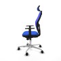 Chaise de Bureau avec Appui-tête Piqueras y Crespo 1D086N2 Bleu