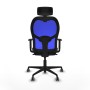 Office Chair with Headrest Piqueras y Crespo 1D036G2 Black