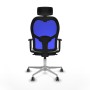 Office Chair with Headrest Piqueras y Crespo 1D086G2 White
