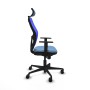 Office Chair with Headrest Piqueras y Crespo 1D036N2 Sky blue