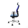 Office Chair with Headrest Piqueras y Crespo 1D086N2 Sky blue