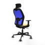 Office Chair with Headrest Piqueras y Crespo 1D036G2 Cream