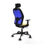 Chaise de Bureau avec Appui-tête Piqueras y Crespo 1D036N2 Crème