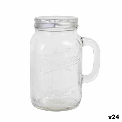 Carafe en Verre Transparent Viejo Valle 900 ml Avec couvercle